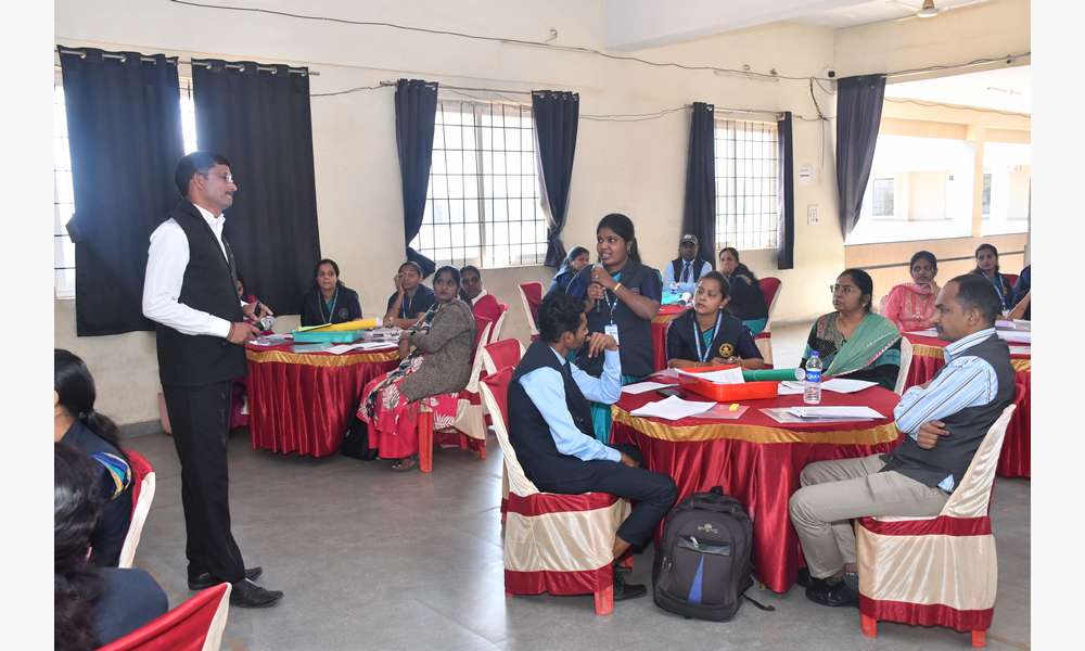 Building Programme organised by COE CBSE