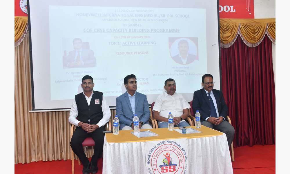 Building Programme organised by COE CBSE